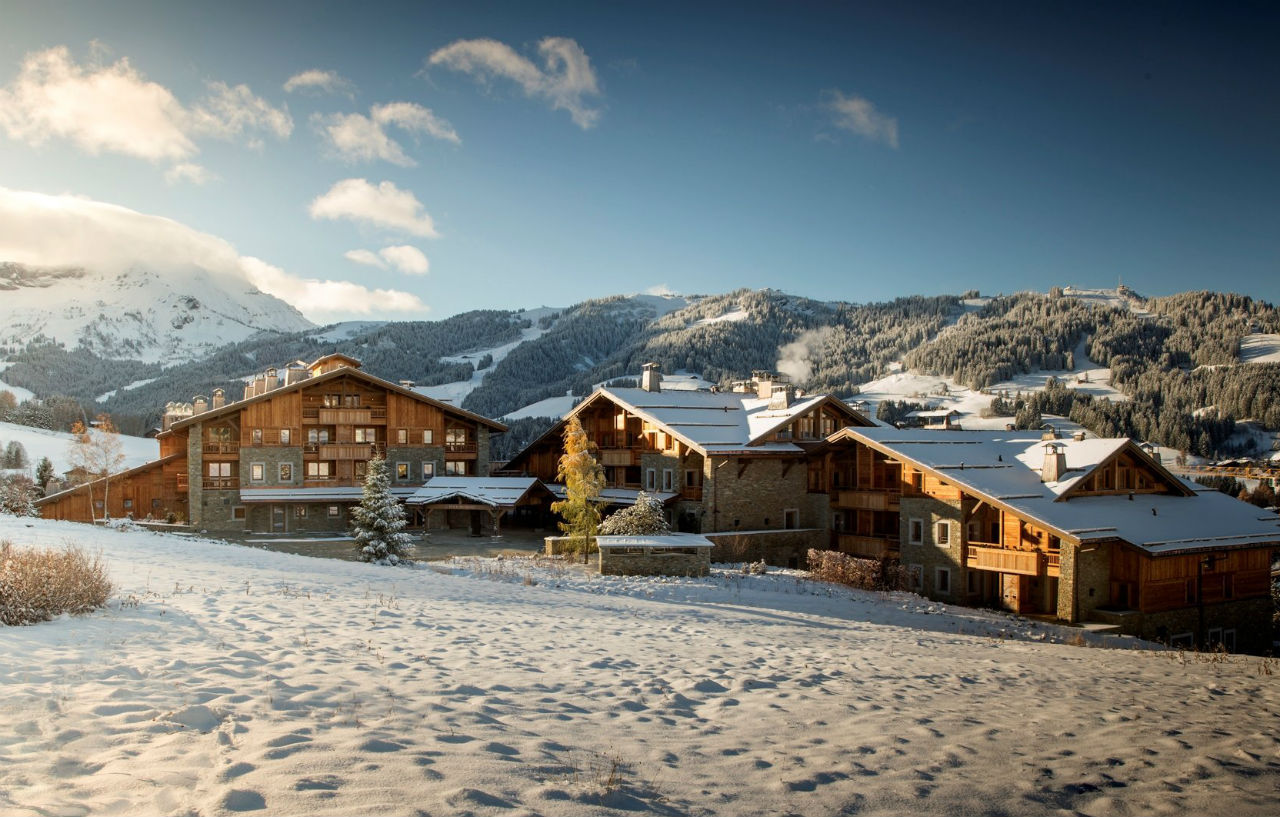Four Seasons Hotel Megève Extérieur photo